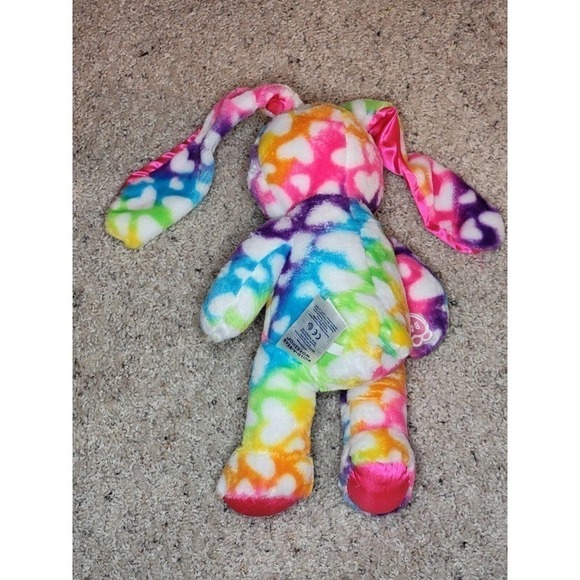Build A Bear Bully Plush Rainbow Heart - Picture 4 of 4